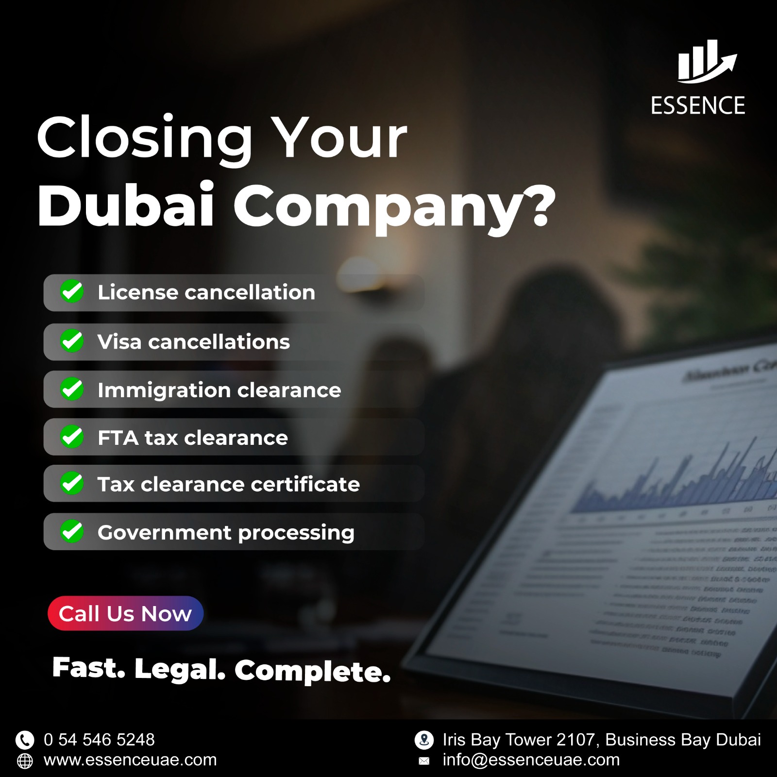 Closing Your Company in Dubai: Complete Guide to Business Liquidation, License Cancellation & Tax Clearance (2026) 
